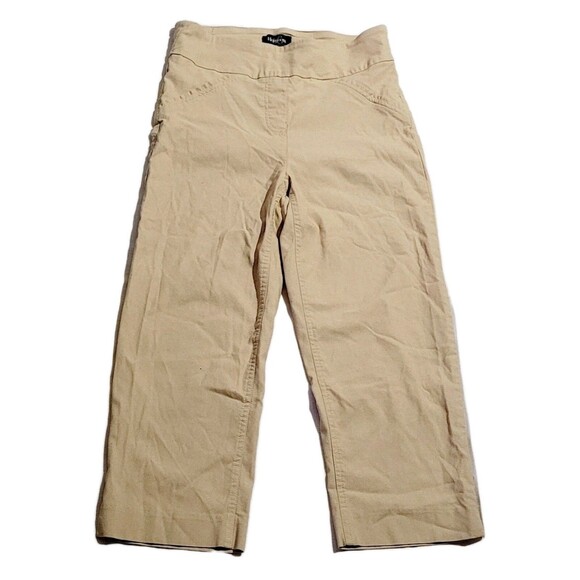 Pants - HEIRLOOM Women's Workout Pants Sz M Beige Compression
